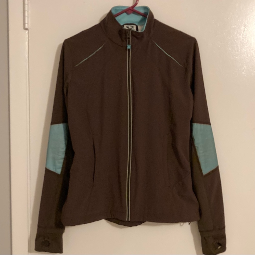 Athletic Works runners jacket with thumb holes